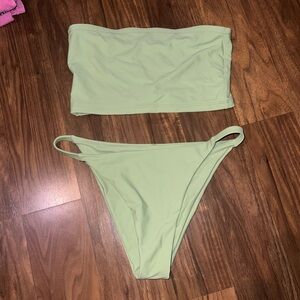 Green bikini
